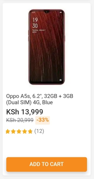 Jumia Kenya Black Friday phone offers